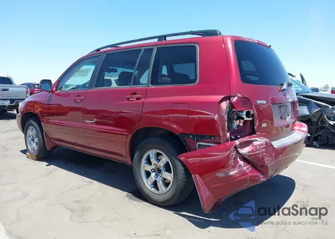 2006 Toyota Highlander V6 from USA, damaged, VIN JTEDP21A960117595